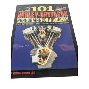 101 Harley Davidson Performance Projects Book Evolution Big‎ Twins Sportsters